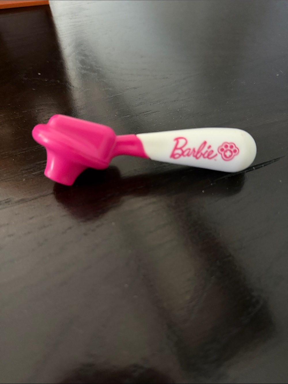 Barbie White and Hot Pink Thermometer